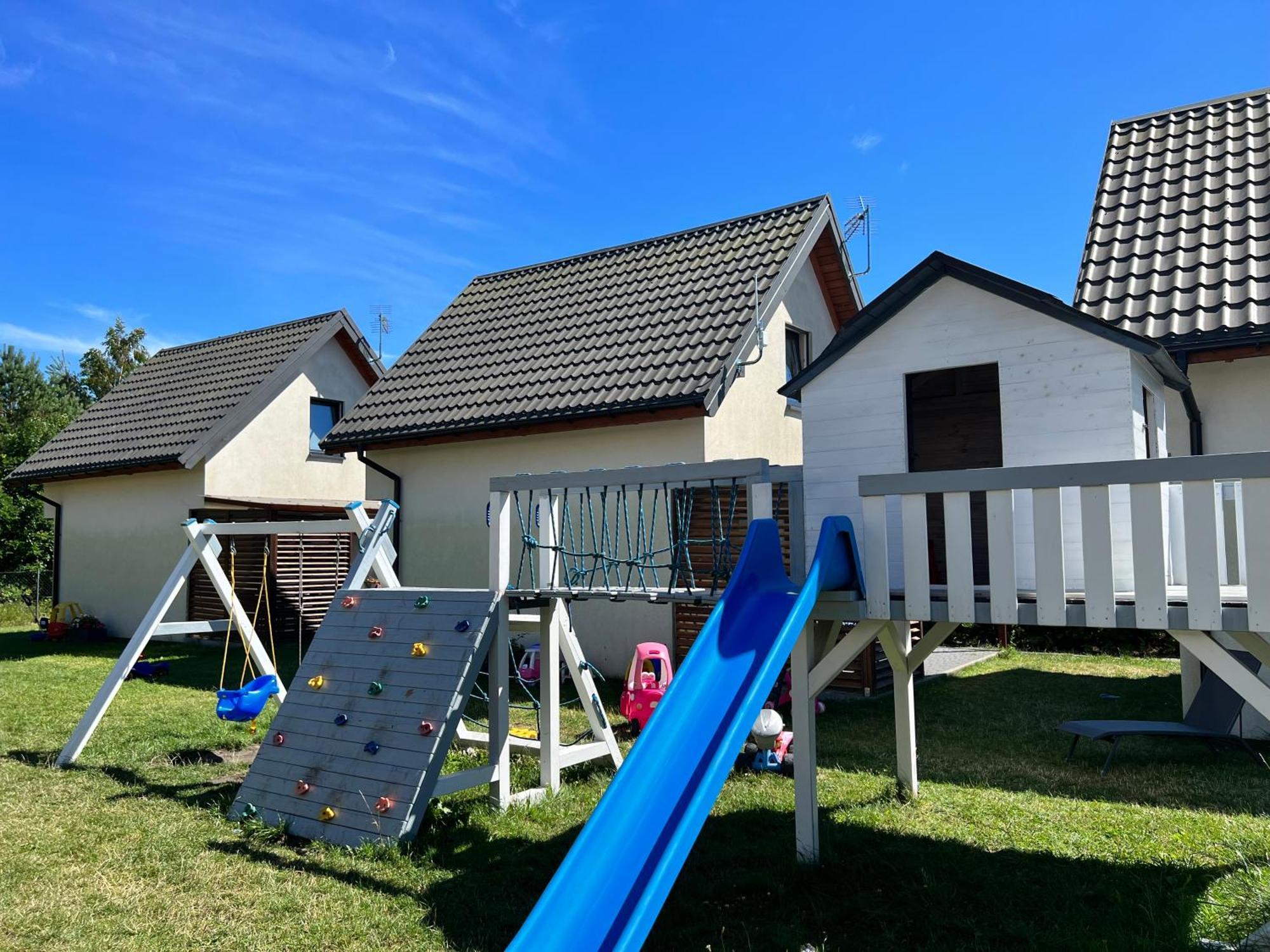 Nadmorskie Domki Blu Dębki Exterior foto